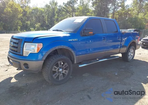 2009 Ford F-150 Fx4 from USA, damaged, VIN 1FTPW04V79KA97430